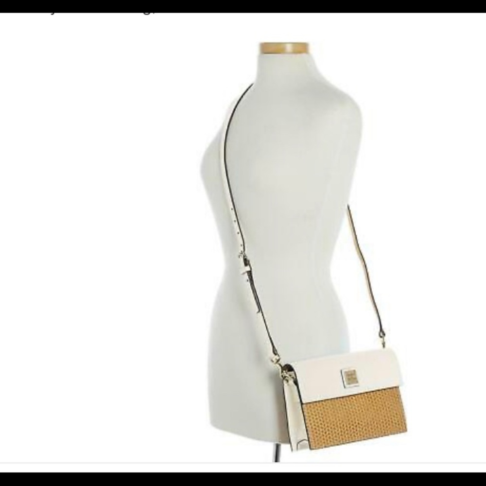 Dooney & Bourke Bone East/West Flap Crossbody